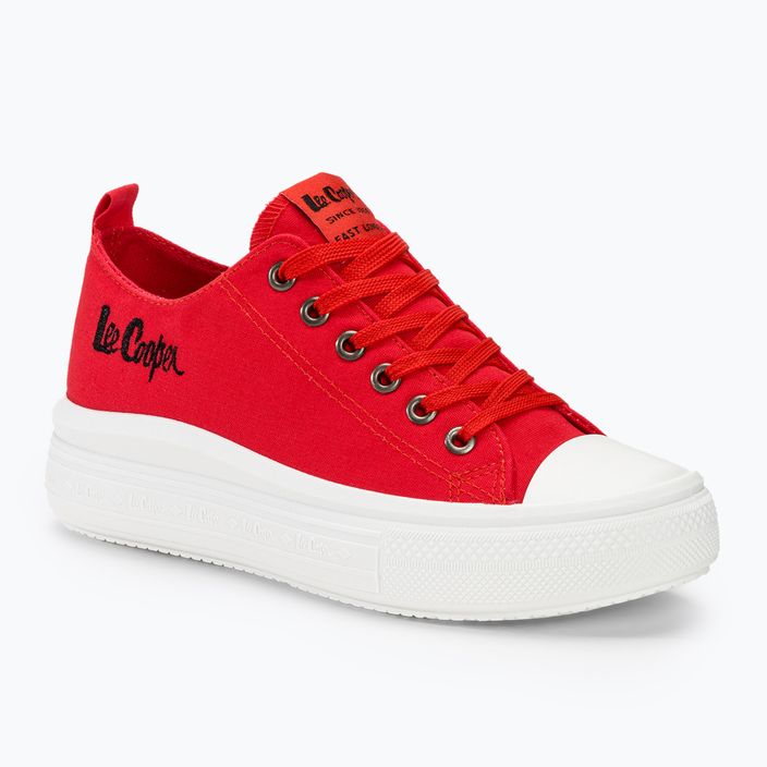 Lee Cooper γυναικεία παπούτσια LCW-24-44-2463 κόκκινο