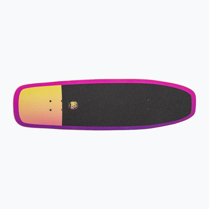 Surfskate skateboard Cutback Techno Wave 32" μαύρο και χρώμα CUT-SUR-TWA 4