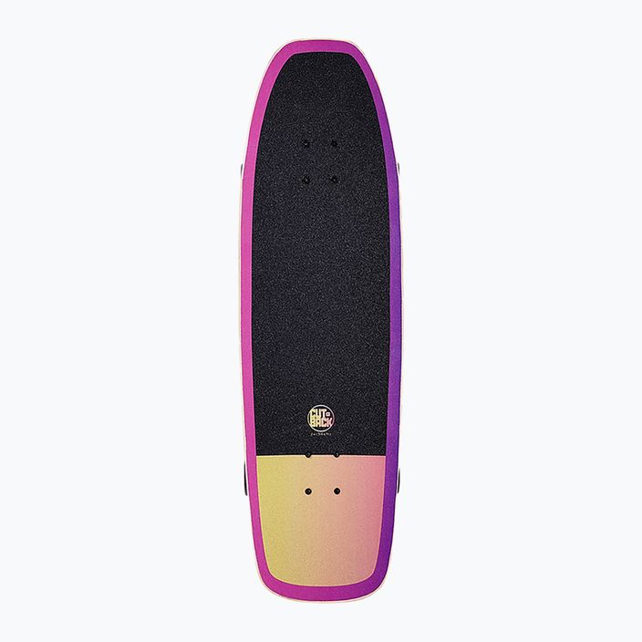 Surfskate skateboard Cutback Techno Wave 32" μαύρο και χρώμα CUT-SUR-TWA 8
