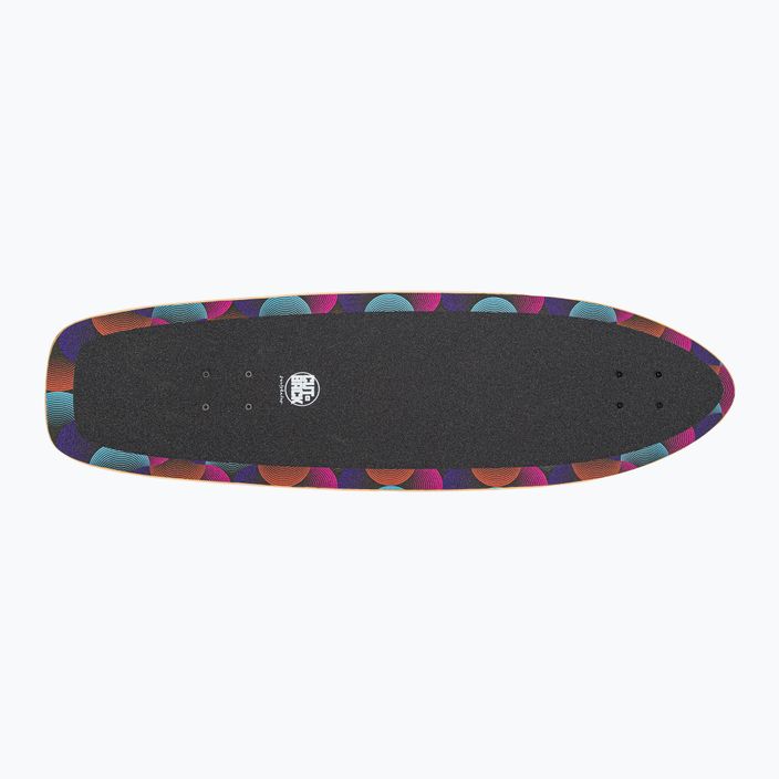 Surfskate skateboard Cutback Big Wave 34" μαύρο και χρώμα CUT-SUR-BWA 4
