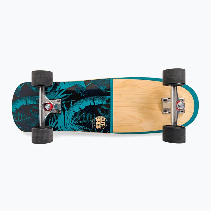Surfskate skateboard Cutback Neo Ripper 29" ναυτικό μπλε-καφέ CUT-SUR-NRIP
