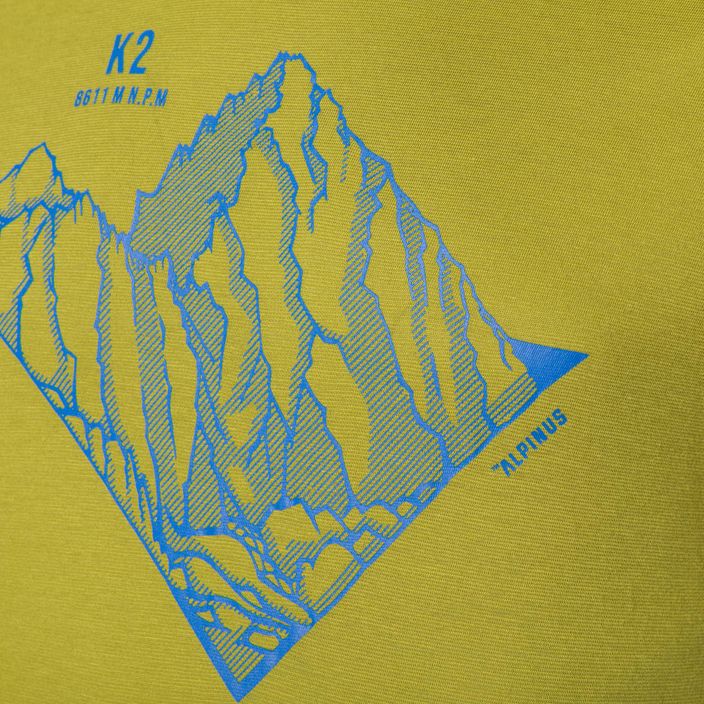 Alpinus Skilbrum ανδρικό t-shirt ελιάς 8