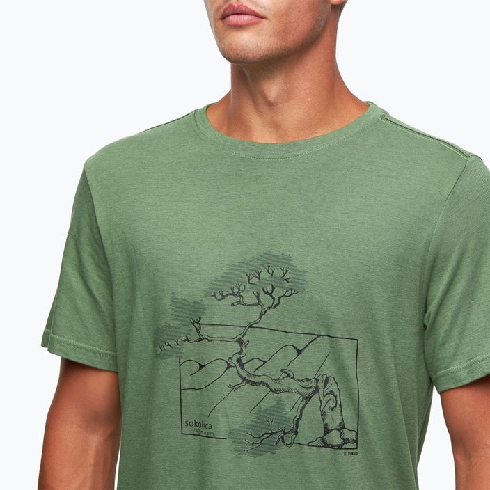 Ανδρικό T-shirt Alpinus Pieniny πράσινο 5