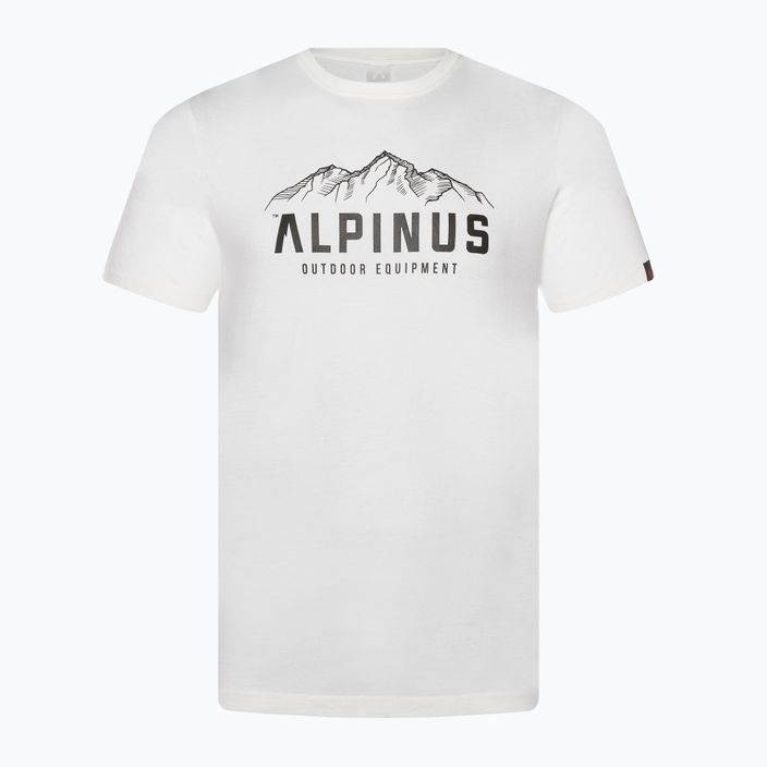 Alpinus Mountains ανδρικό t-shirt λευκό 6