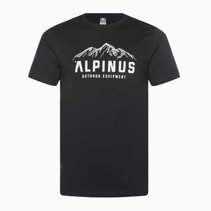 Alpinus Mountains ανδρικό t-shirt μαύρο 6