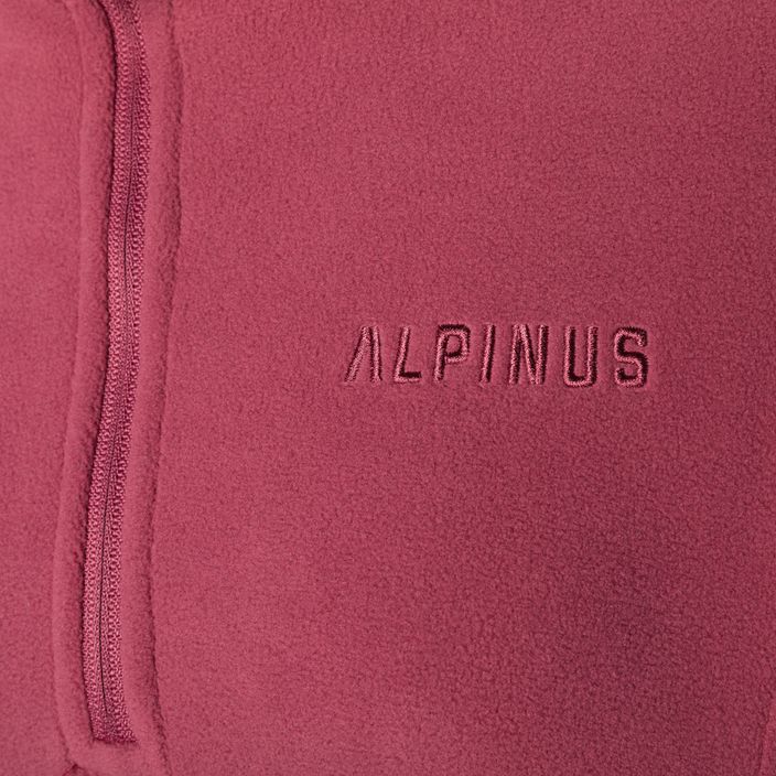 Alpinus Lucania Tactical γυναικείο θερμικό φούτερ ροζ 8
