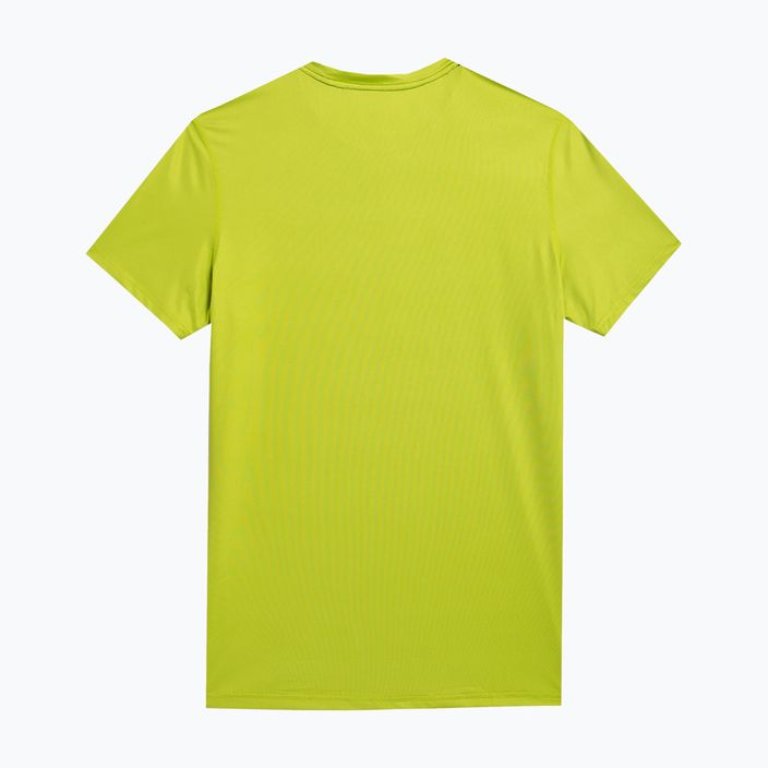 Ανδρικό μπλουζάκι προπόνησης 4F M448 καναρινί πράσινο 6