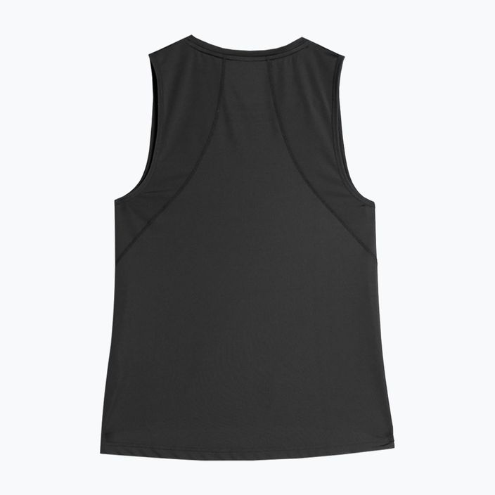 Γυναικείο προπονητικό t-shirt 4F F450 βαθύ μαύρο 2