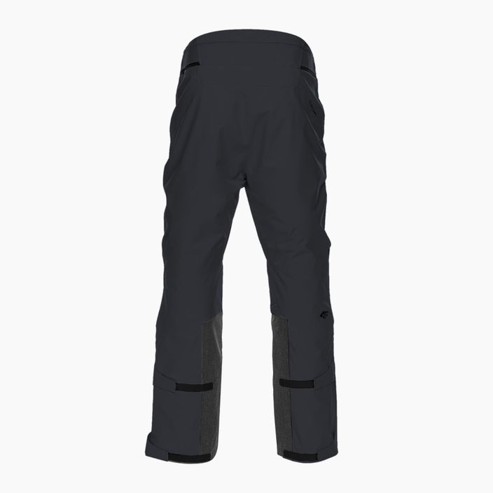 Ανδρικό παντελόνι σκι 4F M343 μαύρο 2