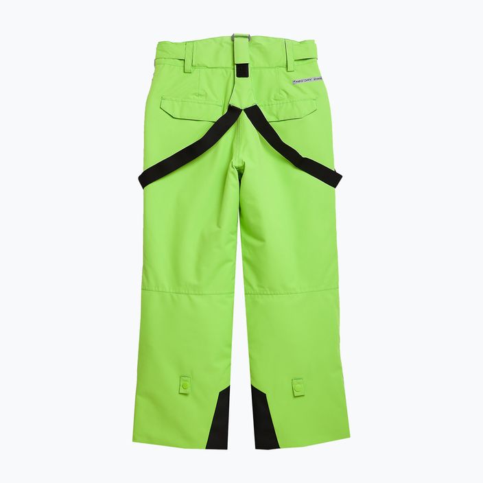 Παιδικό παντελόνι σκι 4F M360 πράσινο νέον 8