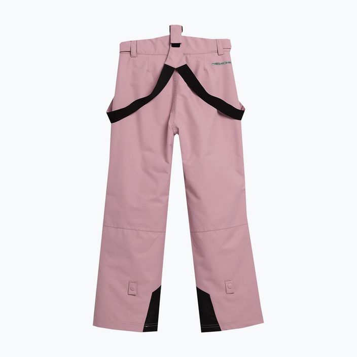 Παιδικό παντελόνι σκι 4F F353 σκούρο ροζ 8