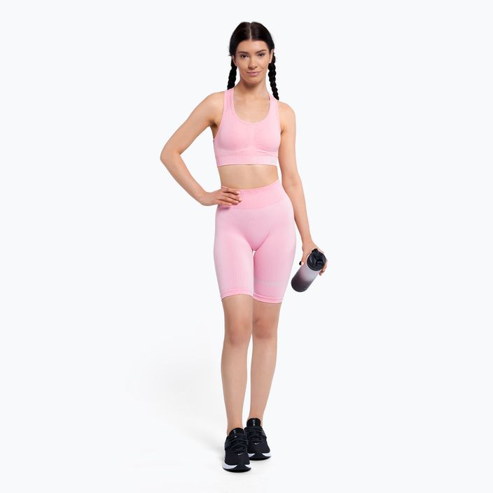 Γυναικεία προπόνηση ποδηλάτων Gym Glamour Push Up Candy Pink 410 2