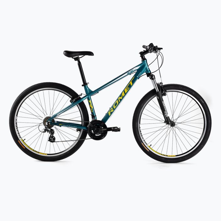 Ποδήλατο βουνού Romet Rambler R9.0 μπλε και λευκό