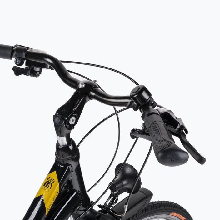 Γυναικείο ποδήλατο πεζοπορίας Romet Gazela μαύρο-κίτρινο R23A-TRE-28-19-2869A 5