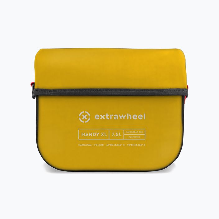 Τσάντα τιμονιού Extrawheel Handy XL 7.5L μαύρο/κίτρινο E0153 2