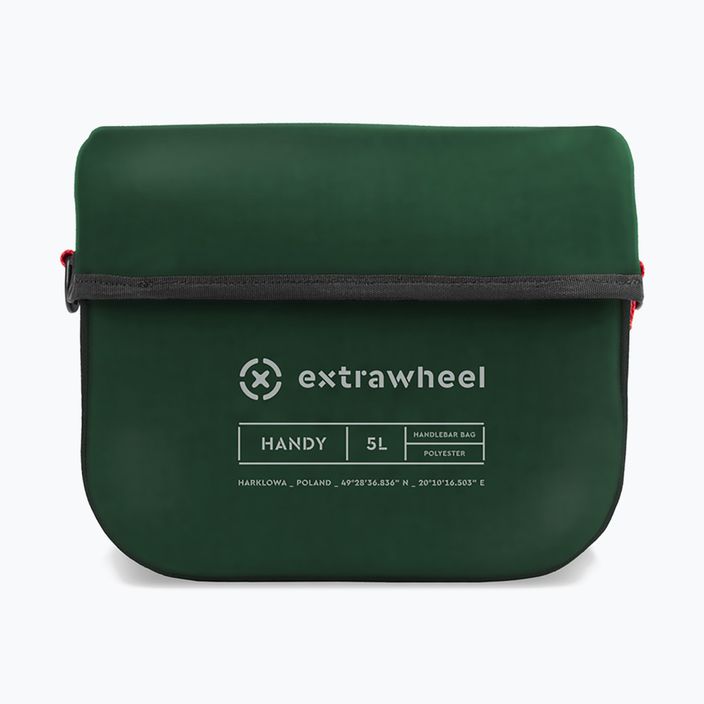 Τσάντα τιμονιού Extrawheel Handy 5 l πράσινο/μαύρο