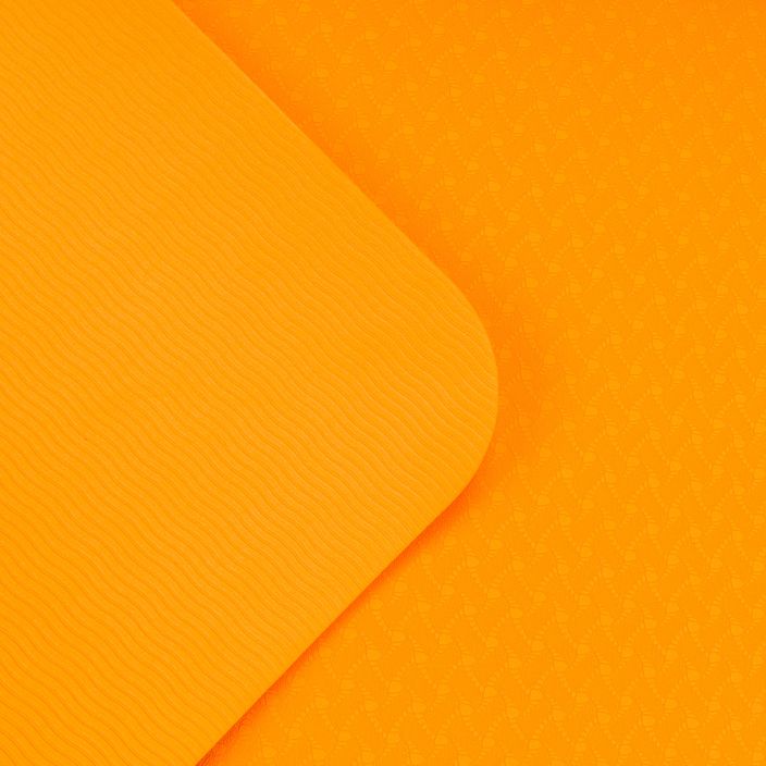 TREXO στρώμα γιόγκα TPE 6 mm πορτοκαλί YM-T01P 4