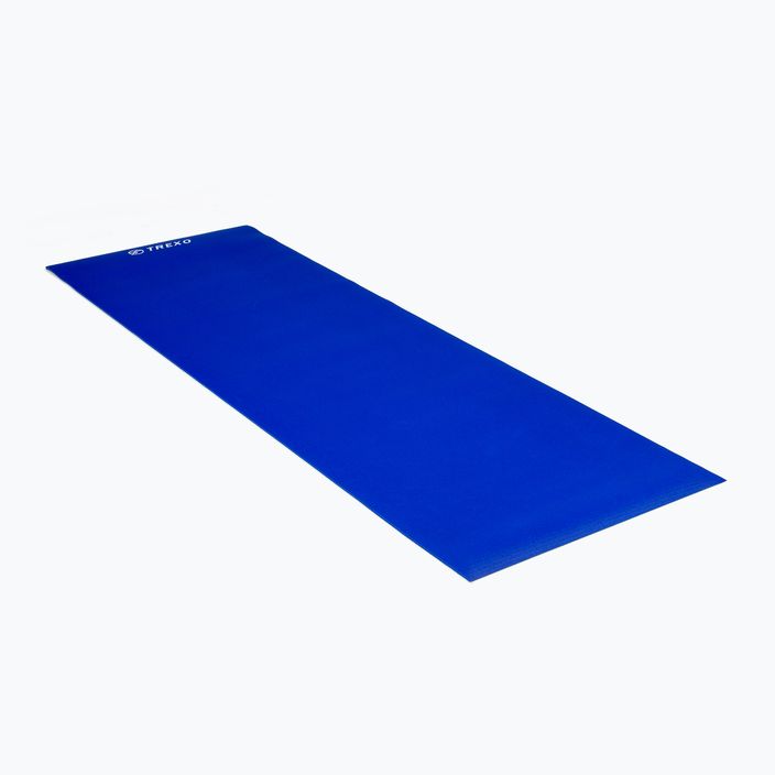 TREXO στρώμα γιόγκα PVC 6 mm μπλε YM-P01N