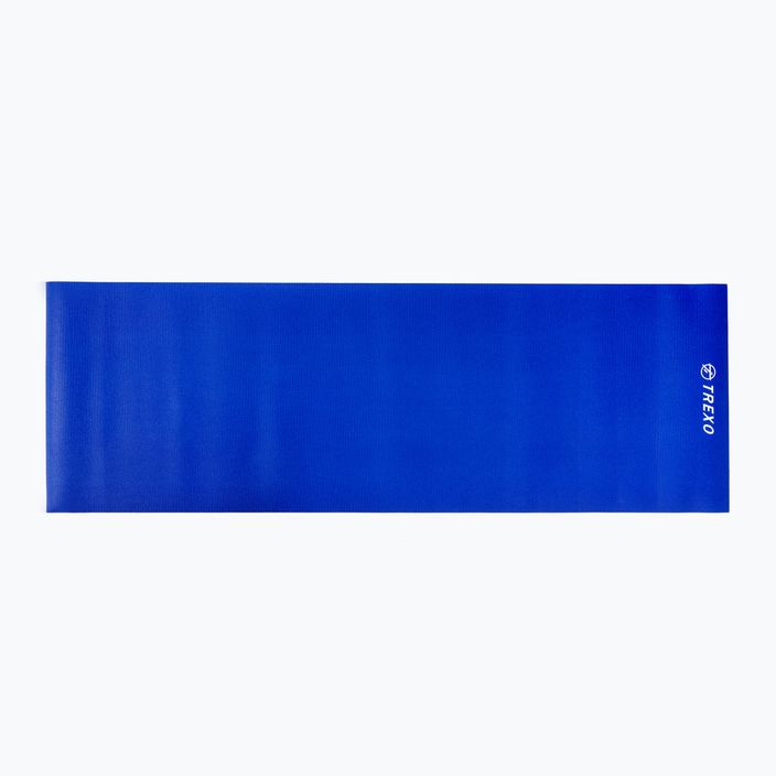 TREXO στρώμα γιόγκα PVC 6 mm μπλε YM-P01N 3