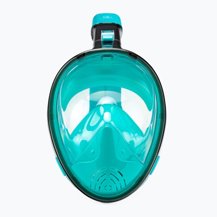 Μάσκα full face για κατάδυση με αναπνευστήρα AQUASTIC μπλε SMA-01SN 2