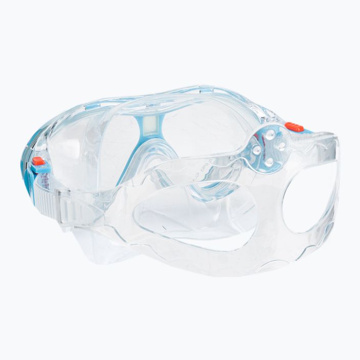Παιδικό σετ αναπνευστήρα AQUASTIC Μάσκα + αναπνευστήρας μπλε MSK-01N 5