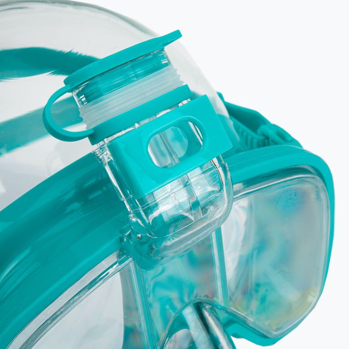 Σετ αναπνευστήρα AQUASTIC μάσκα + αναπνευστήρας μπλε SMFK-01SN 12