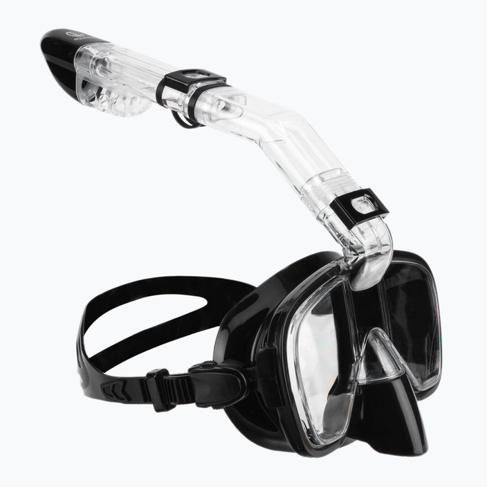 Σετ αναπνευστήρα AQUASTIC Μάσκα + αναπνευστήρας μαύρο SMFK-01SC 7
