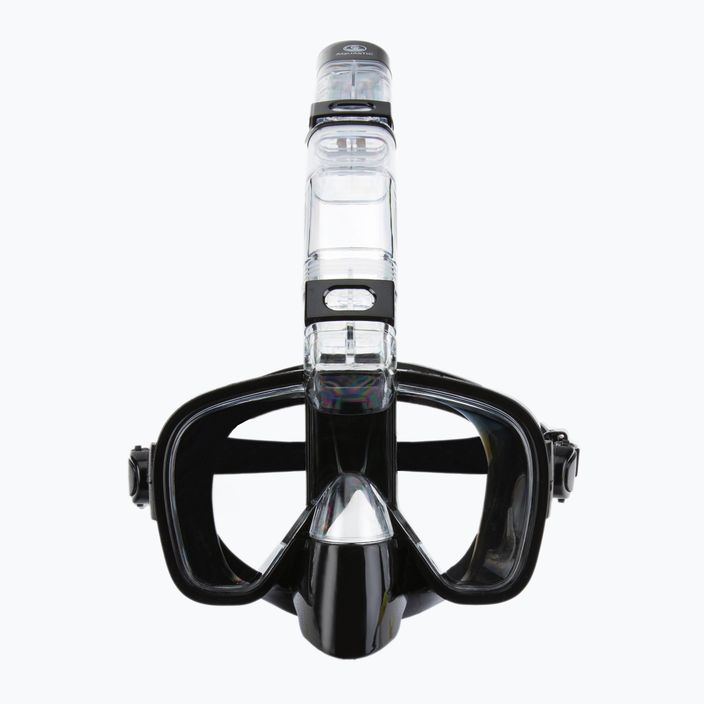 Σετ αναπνευστήρα AQUASTIC Μάσκα + αναπνευστήρας μαύρο SMFK-01SC 8