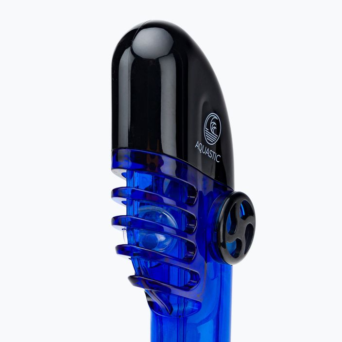 AQUASTIC σετ κατάδυσης με αναπνευστήρα Fullface μάσκα + πτερύγια μπλε SMFA-01SN 13