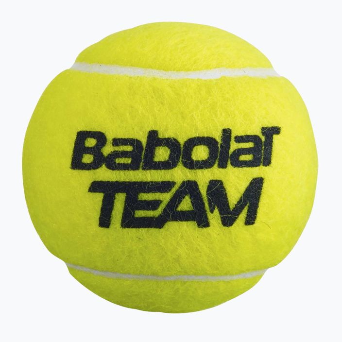 Μπαλάκια τένις Babolat Team 18 x 4 τεμάχια κίτρινα 502035 2