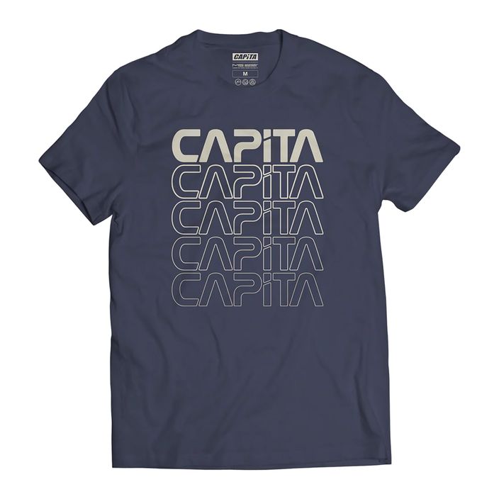 CAPiTA Worm t-shirt navy 2