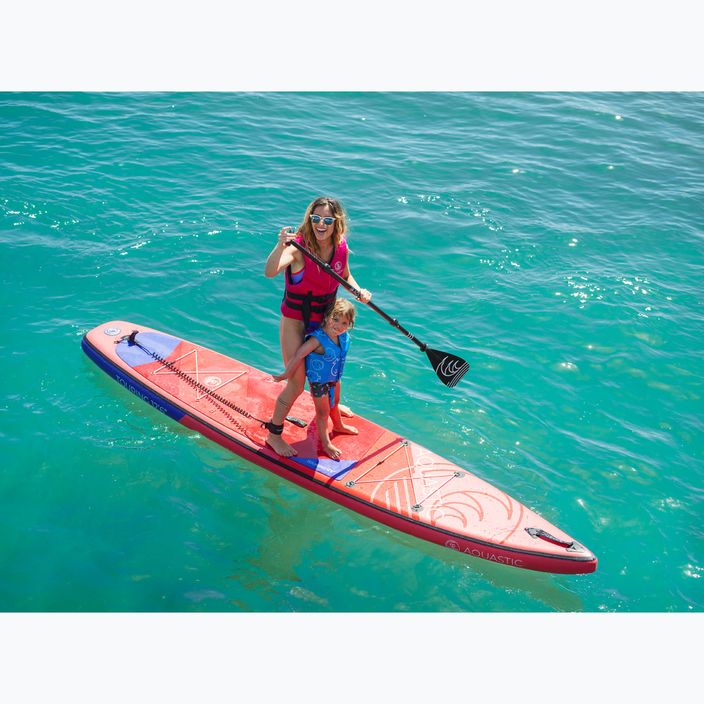 SUP AQUASTIC Touring board 12'6" 2024 κόκκινο 6