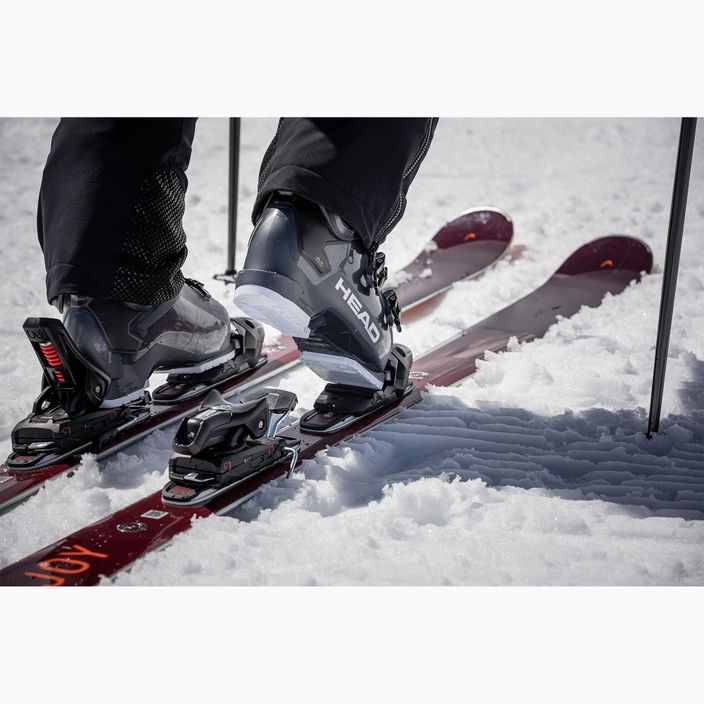 Γυναικείο σκι Downhill HEAD e-total Joy SW SLR Joy Pro + Protector SLR 11 GW σκούρο κόκκινο/πορτοκαλί 5
