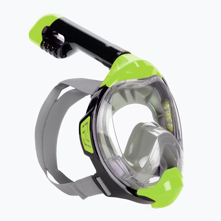 Μάσκα full face για snorkeling AQUASTIC KAI πράσινο