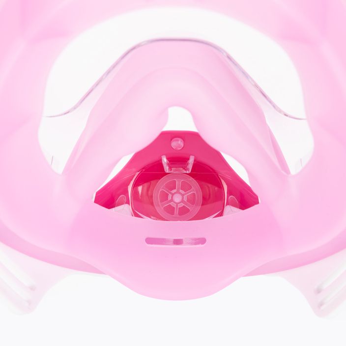 Παιδική μάσκα προσώπου για κολύμπι με αναπνευστήρα AQUASTIC KAI Jr ροζ 8