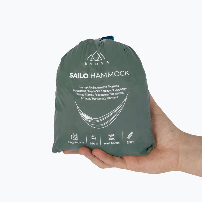 KADVA Sailo Hammock αιώρα πεζοπορίας πράσινο 6