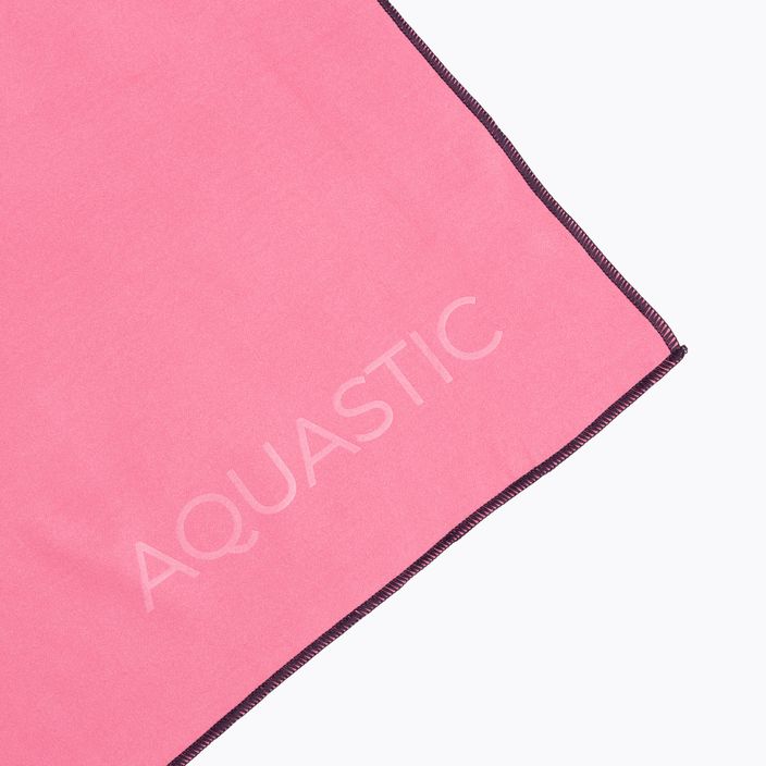 AQUASTIC Havlu M πετσέτα γρήγορου στεγνώματος ροζ 4