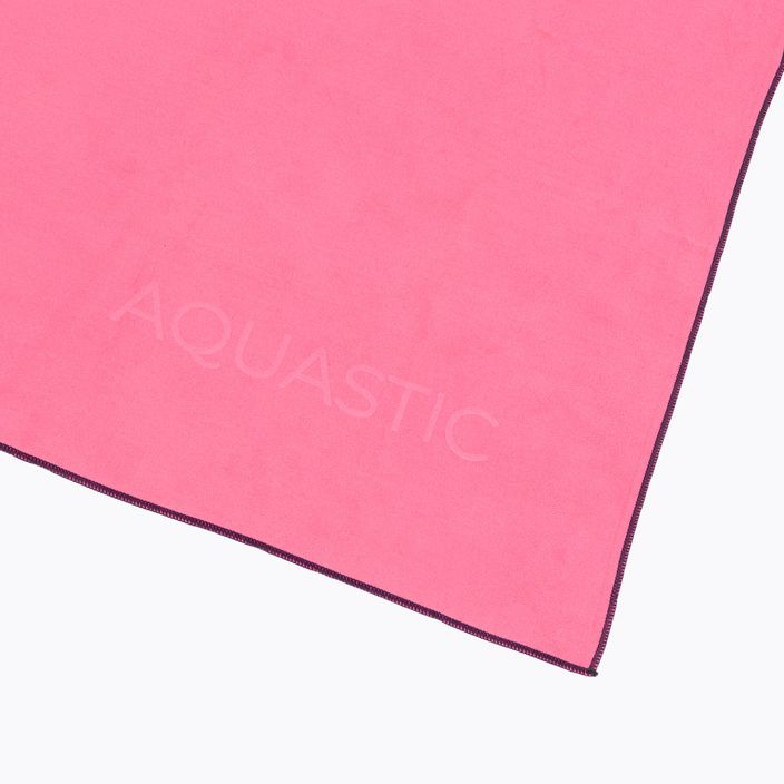 AQUASTIC Havlu L ροζ πετσέτα γρήγορου στεγνώματος 4