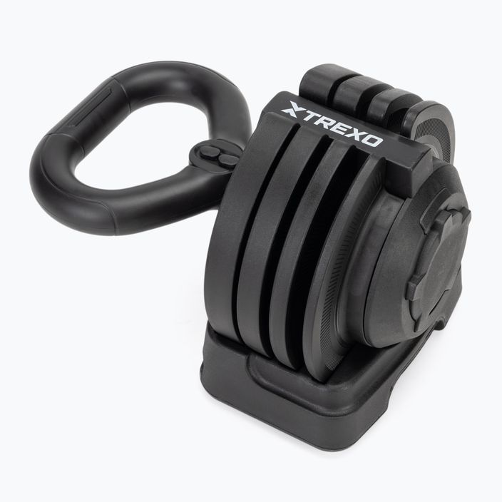 TREXO TXO-B4W004 12kg ρυθμιζόμενο kettlebell μαύρο