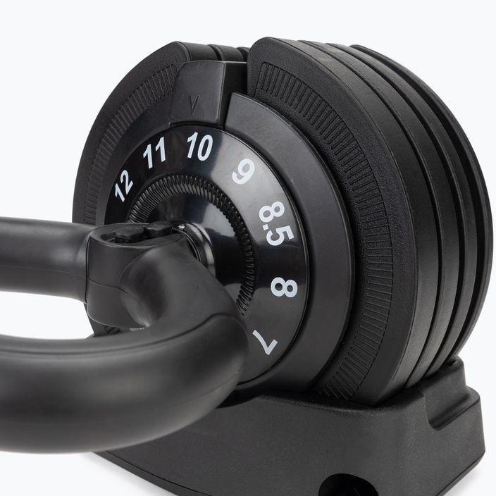 TREXO TXO-B4W004 12kg ρυθμιζόμενο kettlebell μαύρο 2