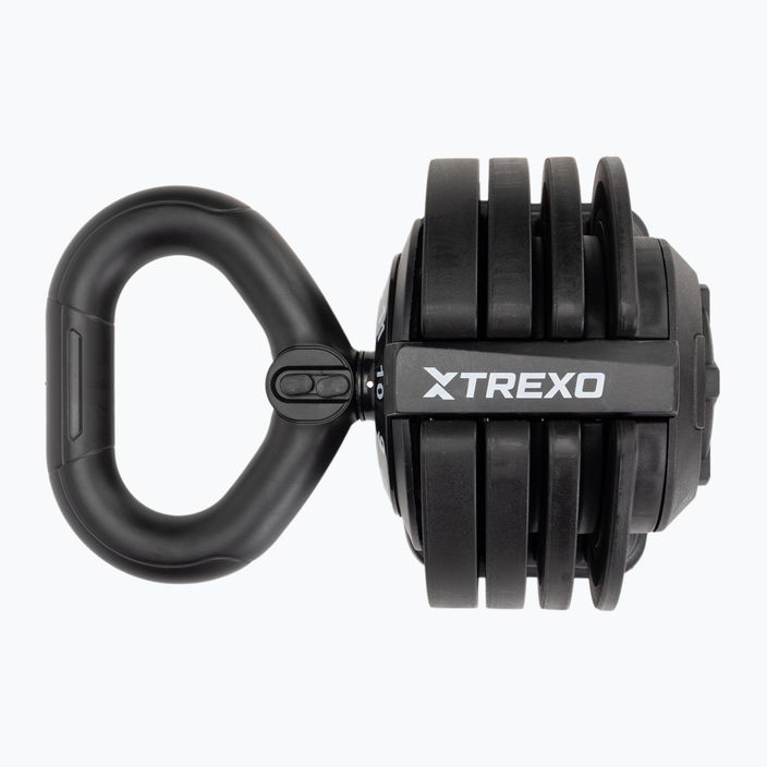 TREXO TXO-B4W004 12kg ρυθμιζόμενο kettlebell μαύρο 3