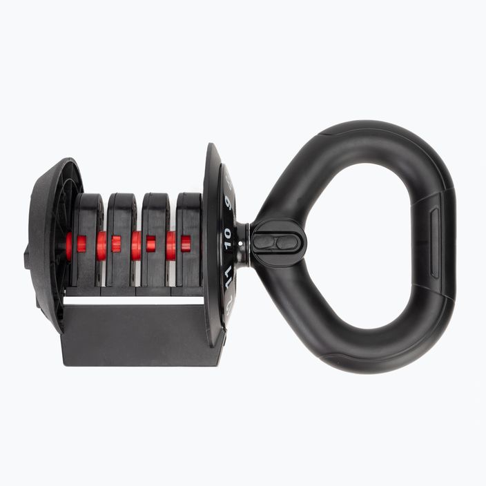 TREXO TXO-B4W004 12kg ρυθμιζόμενο kettlebell μαύρο 4