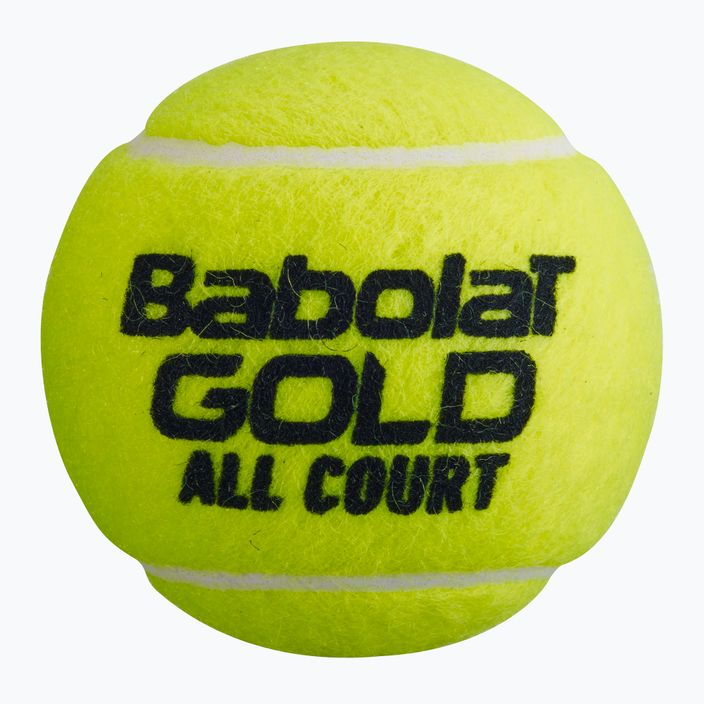 Babolat GOLD ALL COURT μπάλες τένις 18x4 πράσινες 502085 3