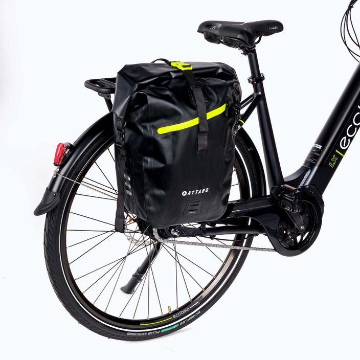 ATTABO 27L ποδηλατική βαλίτσα ποδηλάτου μαύρο APB-290 10