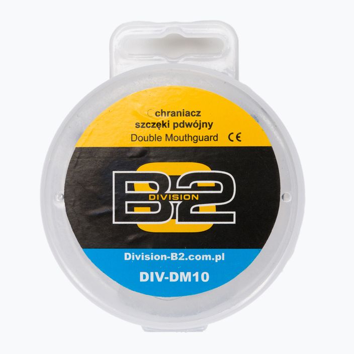 DIVISION B-2 διπλό προστατευτικό σιαγόνας μαύρο DIV-DM10 3