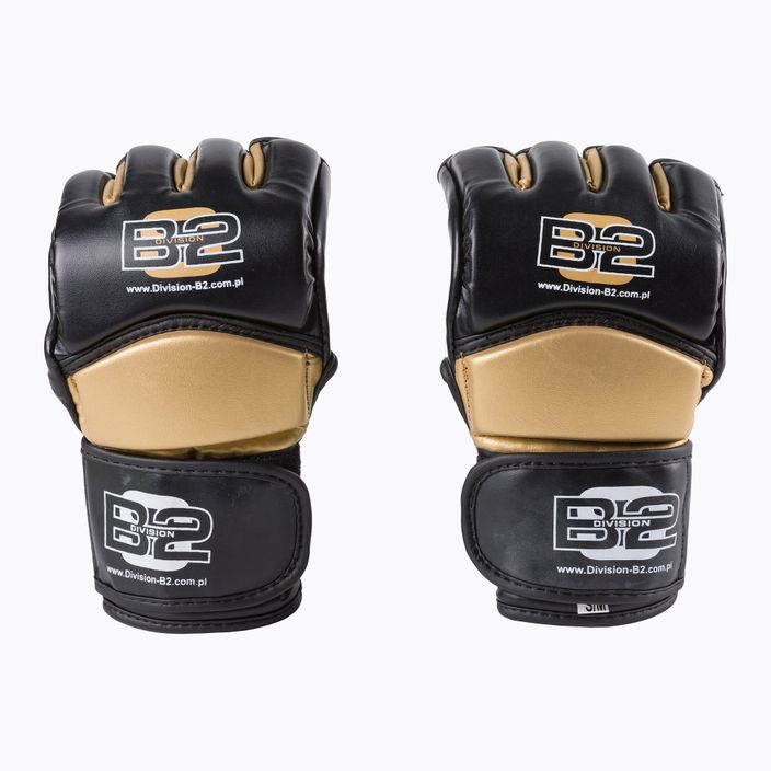 Γάντια Grappling για MMA DIVISION B-2 μαύρο DIV-MMA04