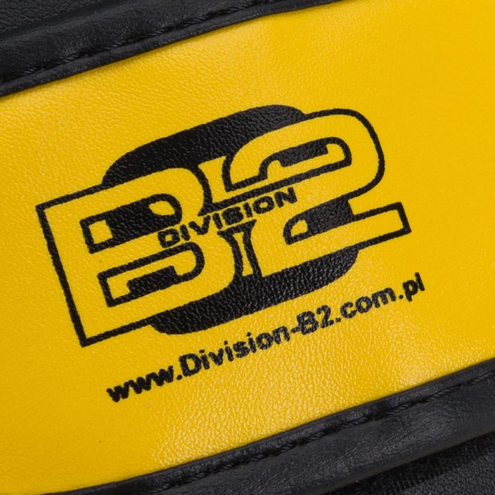 DIVISION B-2 γάντια πυγμαχίας οργάνων μαύρα και κίτρινα DIV-BG03 6