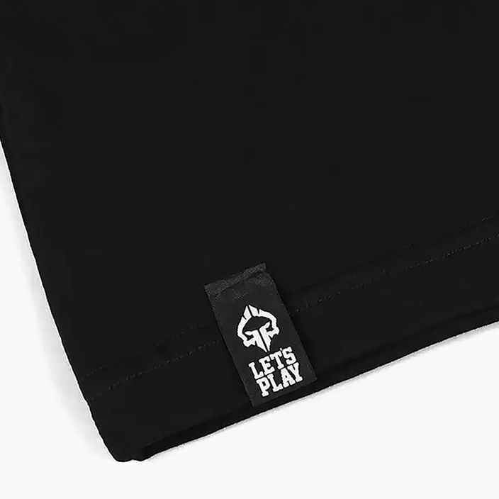 Ανδρικό μπλουζάκι Ground Game Minimal Typo T-shirt μαύρο 4