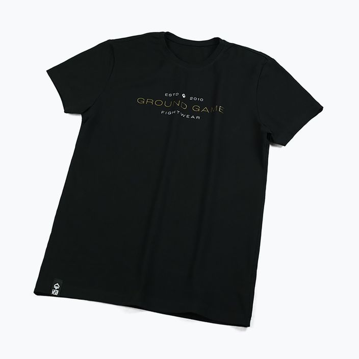 Ανδρικό μπλουζάκι Ground Game Gold Typo T-shirt 2
