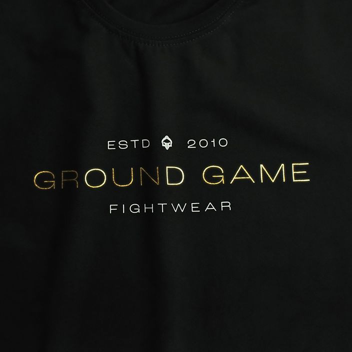 Ανδρικό μπλουζάκι Ground Game Gold Typo T-shirt 3